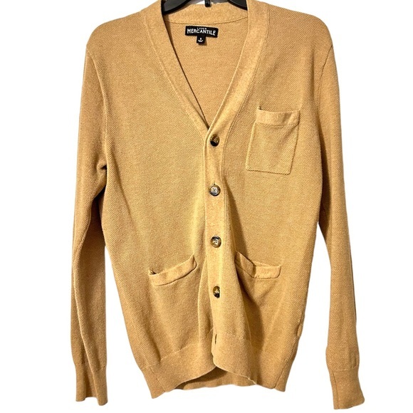 J. Crew Sweaters - J. CREW mercantile camel button down cardigan